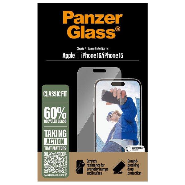 Védőüveg PanzerGlass Apple iPhone 15/16