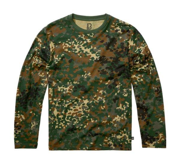 Brandit Premium hosszú ujjú póló, flecktarn