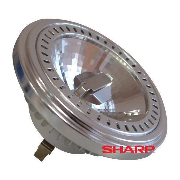 LED Spotlámpa AR111/GX53 15W 12V Beam 20 Sharp Chip Hideg fehér 4061 (V-TAC)