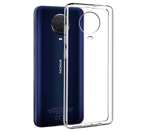 Szilikon telefonvédő (ultravékony) ÁTLÁTSZÓ Nokia G10, Nokia G20