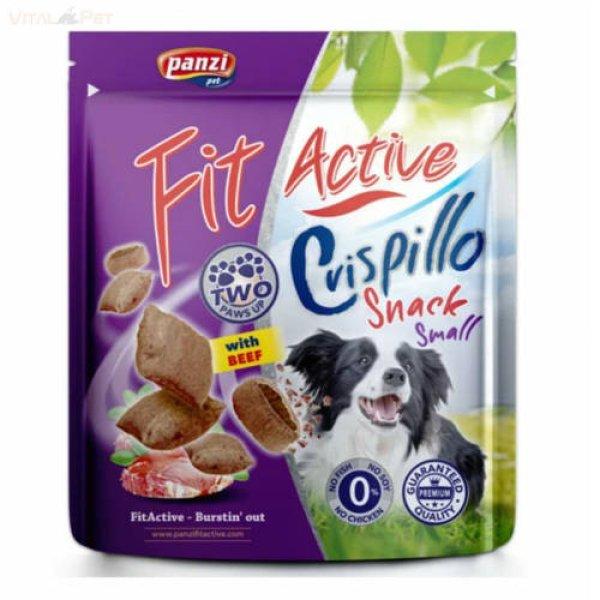 Panzi FitActive Snack Crispillo 180 g zacskós SMALL jutalomfalat marhával