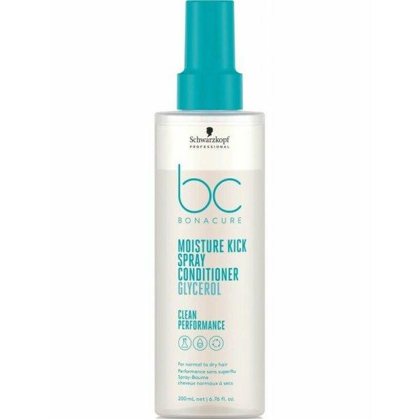 Schwarzkopf Professional Öblítést nem igénylő
kondicionáló spray normál és száraz hajraMoisture
Kick(Spray Conditioner) 200 ml