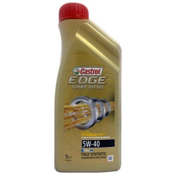 Castrol edge td 5w40 c3 1l 505.01 dexos2 titanium fst turbo diesel