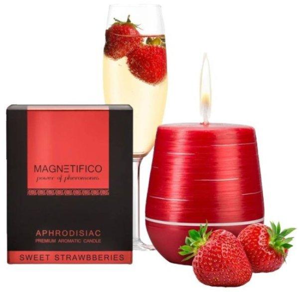 Magnetifico aphrodisiac candle Sweet strawberries