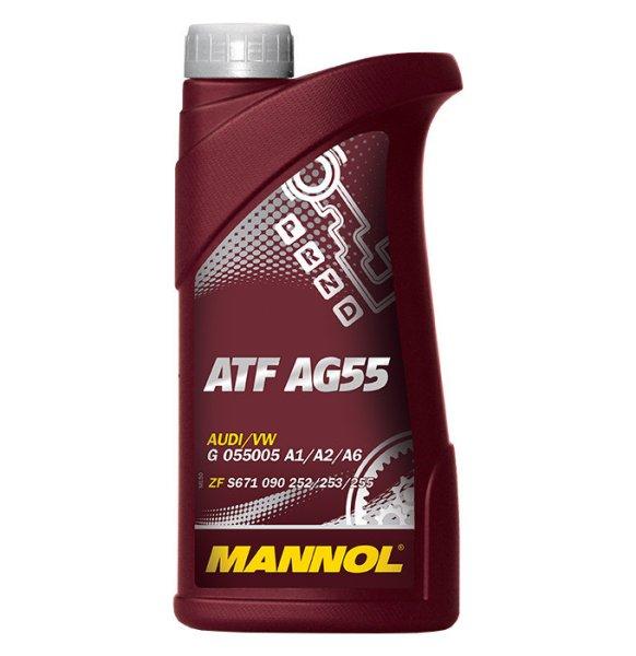 Mannol atf ag55 1l 8212 audi/vwg055005 bmw1375.4 zf s671 090 252