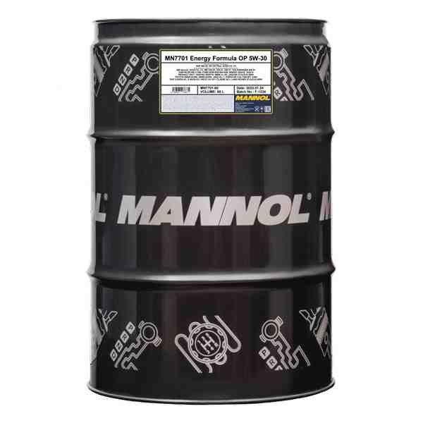 Mannol oem energy formula op opel 5w30 60l 7701 chevrolet sn/sm/cf c2 c3 gm
dexos2