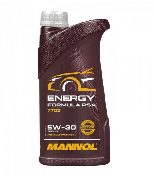 Mannol oem energy form psa 5w30 1l 7703 citroen a5/b5,c2 psa b71 2290