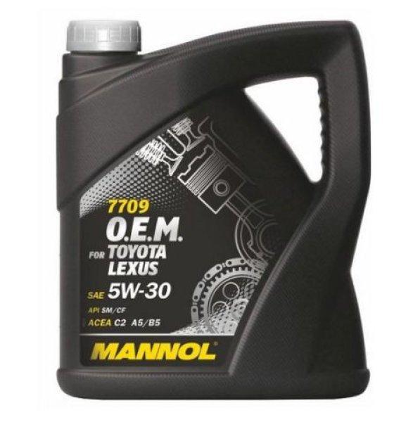 Mannol oem toyota 5w30 4l 7709 lexus sm/cf,c2,a1/b1,a5/b5