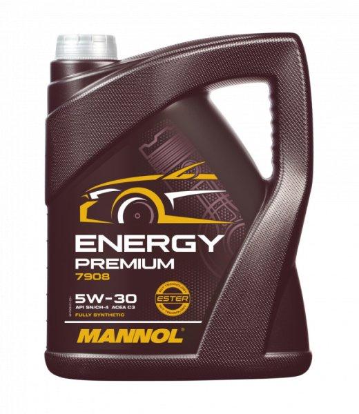 Mannol energy premium 5w30 5l 7908 full szintetikus sn/cf c3 505.01 dexos2