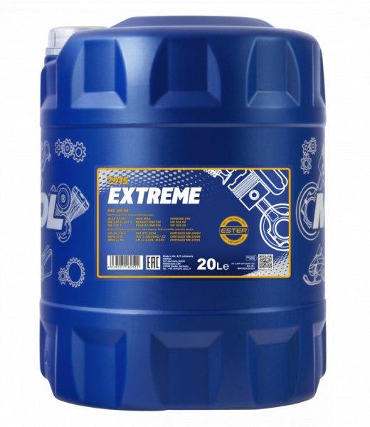 Mannol extreme 5w40 sn/cf 20l 7915 a3/b4 505.00 rn0710/0700