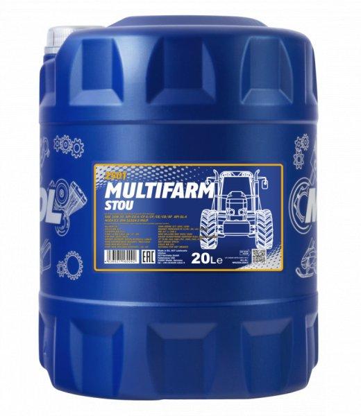 Mannol multifarm 10w30 20l 2501 stou 10w30 cg-4 acea e3