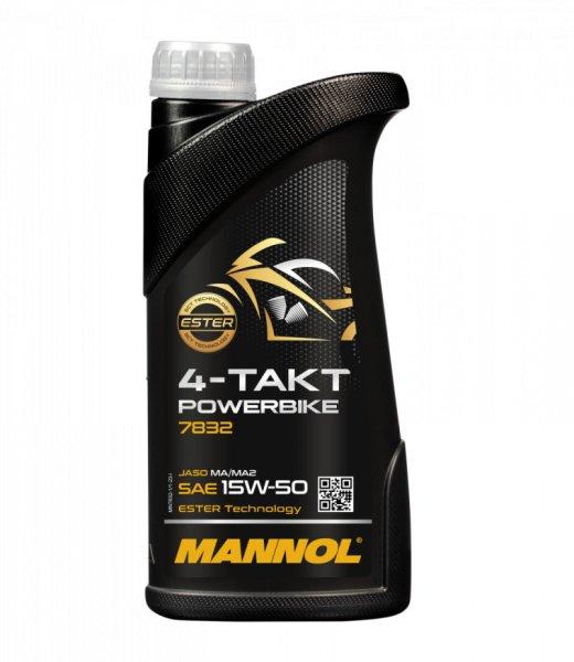 Mannol 4-takt powerbike 4t 15w50 1l 7832 api sm jaso ma/ma2 ducati yamaha suzuki
honda