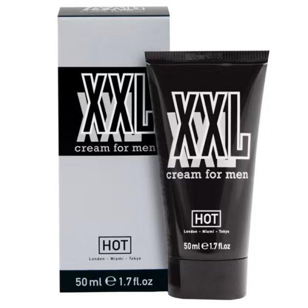 HOT XXL CREAM FOR MEN PÉNISZ ÉS POTENCIANÖVELŐ KRÉM - 50 ML