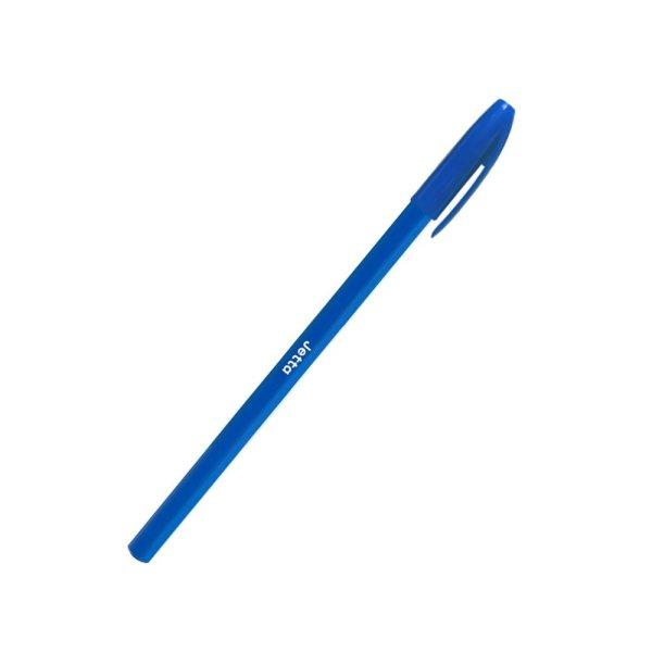 Golyóstoll 0,7mm eldobható, hatszögletű test kupakos Bluering® Jetta,
írásszín kék