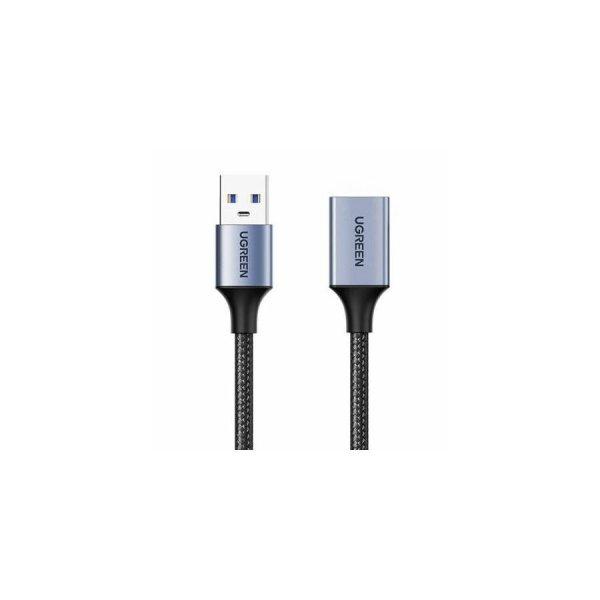 UGREEN USB-A to USB-A male/famale cable 0,5m Black