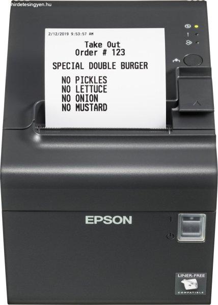 Epson TM-L90LF (682) mono hőpapíros védőfólia nélküli címke nyomtató