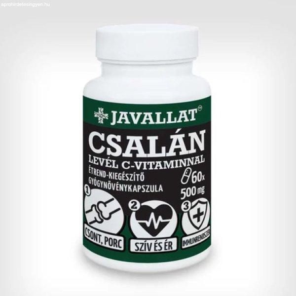 Javallat csalánlevél c-vitaminnal étrend-kiegészítő kapszula 60 db