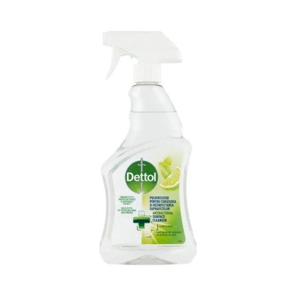 Fertőtlenítő hatású tisztítószer szórófejes 500 ml Dettol Lime&Mint