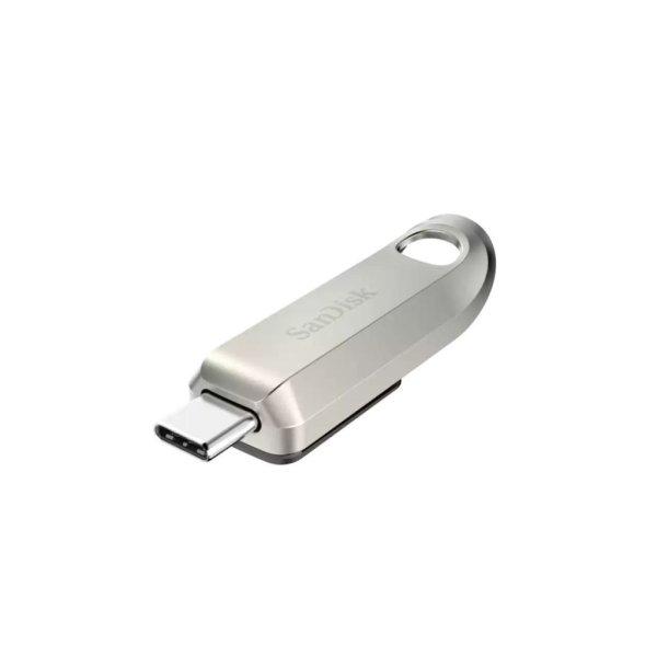 Sandisk 256GB Ultra Luxe USB3.2 Type-C Flash Drive Silver