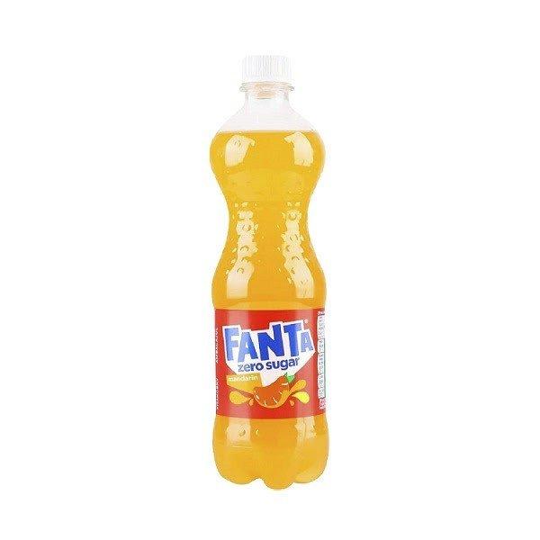 Fanta Zero Mandarin ízű üdítőital 500ml