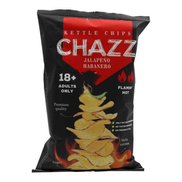 CHAZZ CHIPS JALAPENO-HABANERO 90G