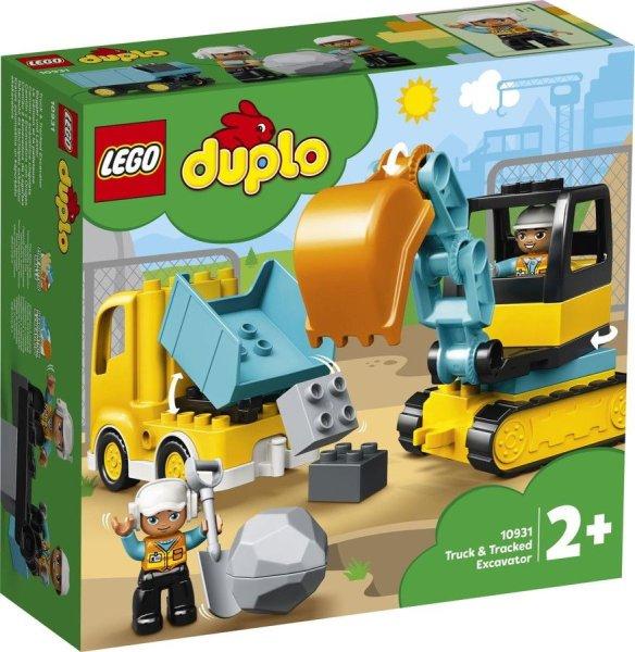 Lego Duplo 10931 - Teherautó és lánctalpas exkavátor