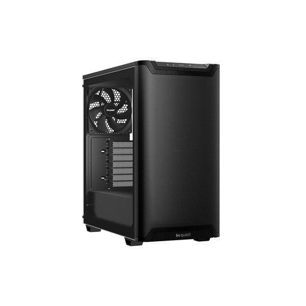 Be Quiet! Számítógépház - Pure Base 501 Airflow Window Black (ATX, edzett
üveg oldallap, fekete)