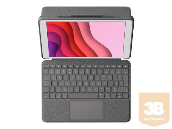 LOGITECH Combo Touch for iPad 10th gen - OXFORD GREY - (UK) - INTNL-973