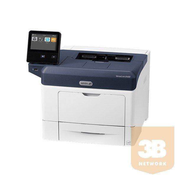 XEROX Lézer MFP VersaLink B400V_ DN, A4, NY, 45 lap/perc, 110.000 lap/hó,
USB,LAN, 150+550 adagoló , 1200x1200 dpi