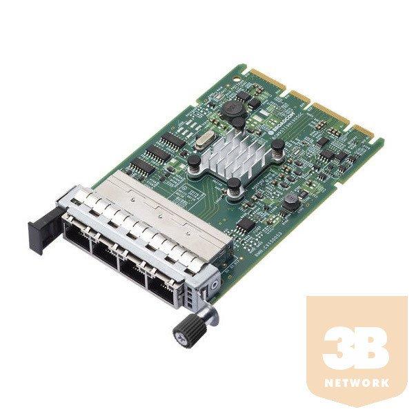 LENOVO szerver LAN - ThinkSystem Broadcom 5719 1GbE RJ45 4-port OCP Ethernet
Adapter