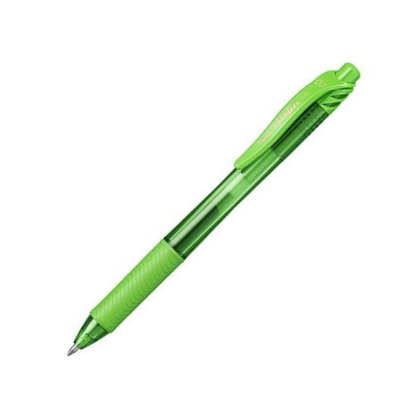 Rollertoll zselés golyóátmérő 0,7 mm, Pentel EnerGelX BL107-KX, írásszín
világoszöld