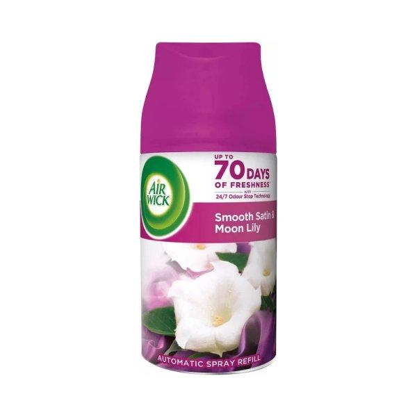 Légfrissítő spray utántöltő 250 ml AirWick Freshmatic Bársonyos Szatén &
liliom