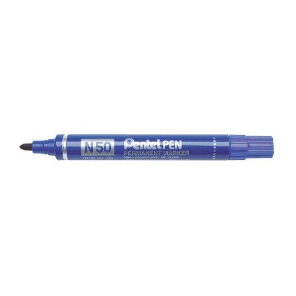 Alkoholos marker fém testű 4,3mm kerek hegyű N50-CE Pentel Extreme kék