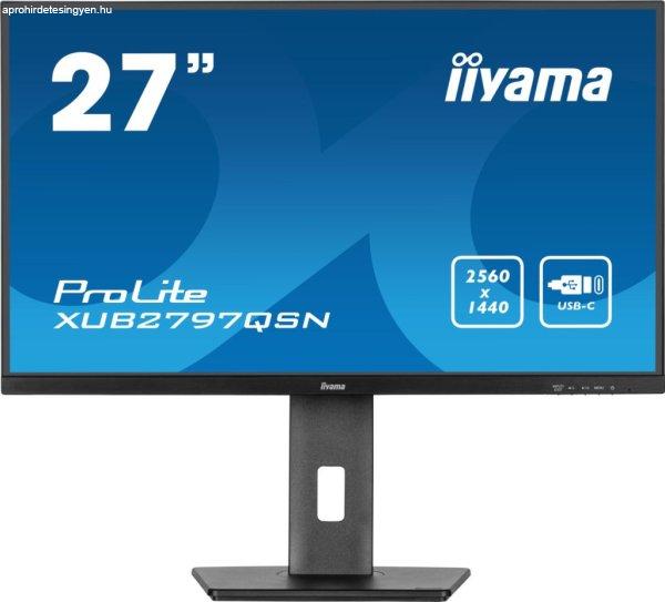 iiyama 27" ProLite XUB2797QSN-B2 IPS LED