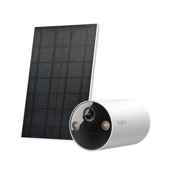 TP-LINK Wireless Kamera Cloud beltéri/kültéri + Okos Solar Panel IP65, TAPO
C410 KIT