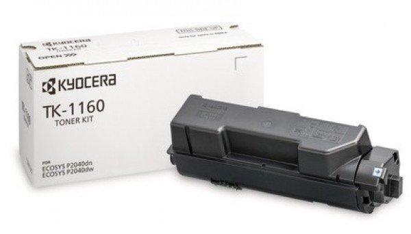 Kyocera TK-1160 Eredeti Fekete Toner