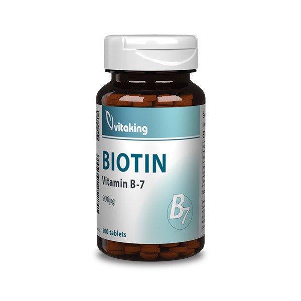 Vitaking B7 -Biotin 900mcg 100 tabletta