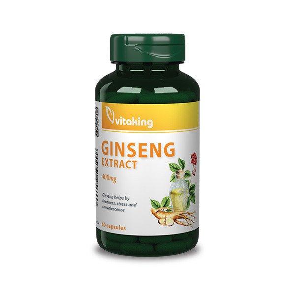 Vitaking Ginzeng kivonat 400mg 60 kapszula