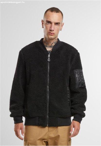 Brandit MA1 Sherpa Jacket black