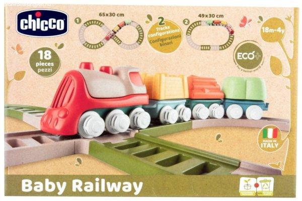 Chicco Baby Railway ECO+ Baba Vasút 18 db-os 12h+