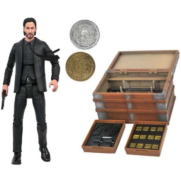 Figura John Wick Deluxe Szett