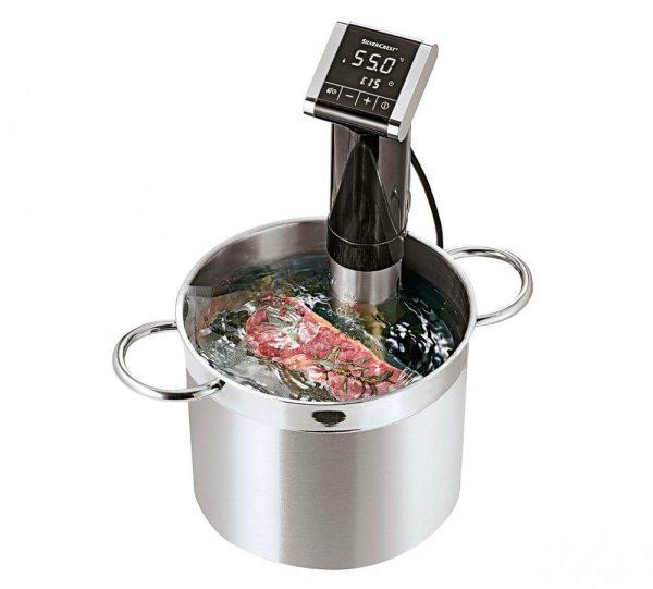 SilverCrest SSVS 1000 B2 inox 1000W sous-vide inox főzőrúd,
multifunkcionális főzőeszköz