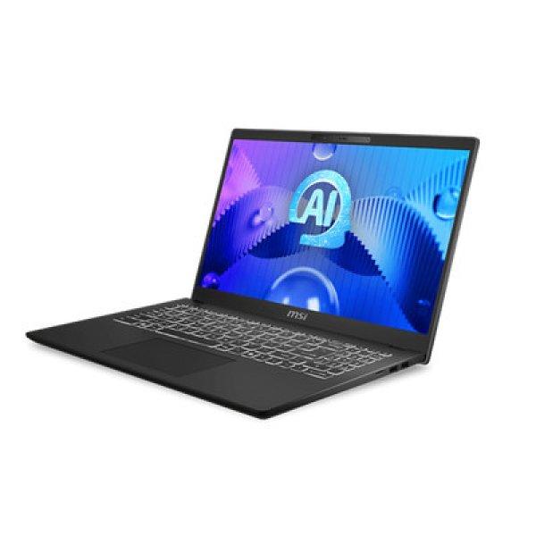 MSI Business NB Modern 15 H AI C1MG-075, 15.6" FHD, Intel Ultra 5 125H,
16GB, 512GB M.2, INT, NoOS, Fekete