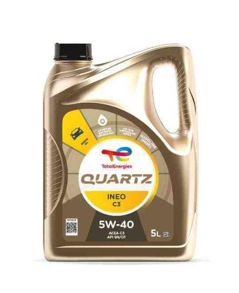 Total quartz ineo c3 5w40 5l c3,bmw ll-04, dexos2, vw502.00/505.01