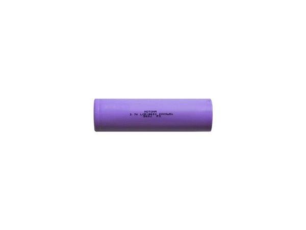 Rechargeable battery Li-Ion 18650 3,7V/2000mAh 3C MOTOMA