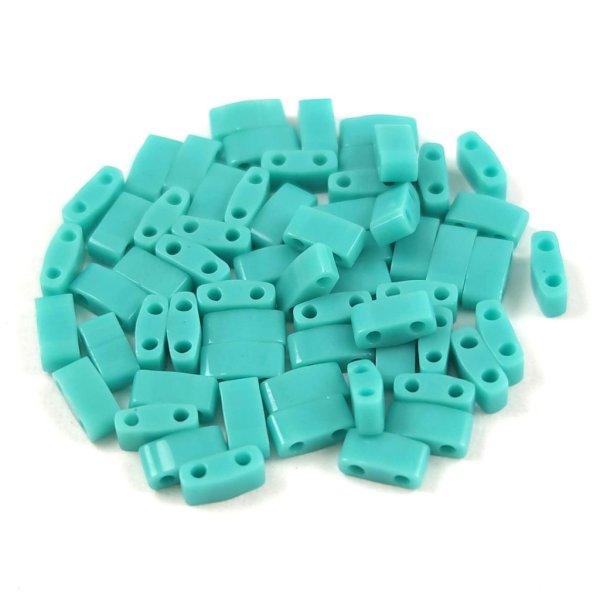 Miyuki féltila gyöngy - 412 - Turquoise Green - 2.3x5mm