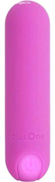 PlusOne Vibrating Bullet Dark Pink