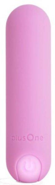 PlusOne Vibrating Bullet Light Pink