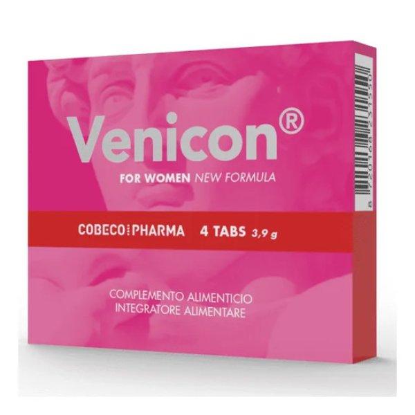 VENICON FOR WOMEN NŐI VÁGYFOKOZÓ TABLETTA - 4 DB