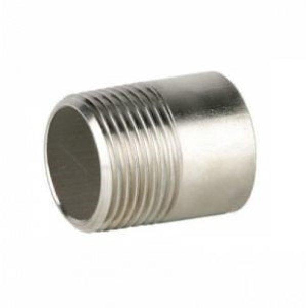 Saválló menetes csővég 1/2" DIN 2981 316